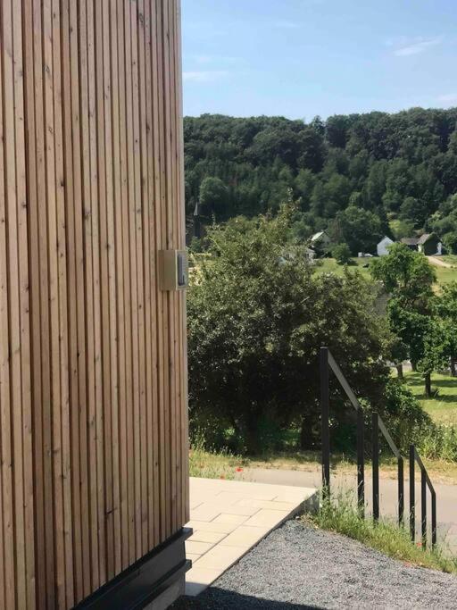Eifelhausaufzeit-Vulkaneifel-Architekten-Chalet Mit Sauna Im Vulkankrater Immerath Εξωτερικό φωτογραφία