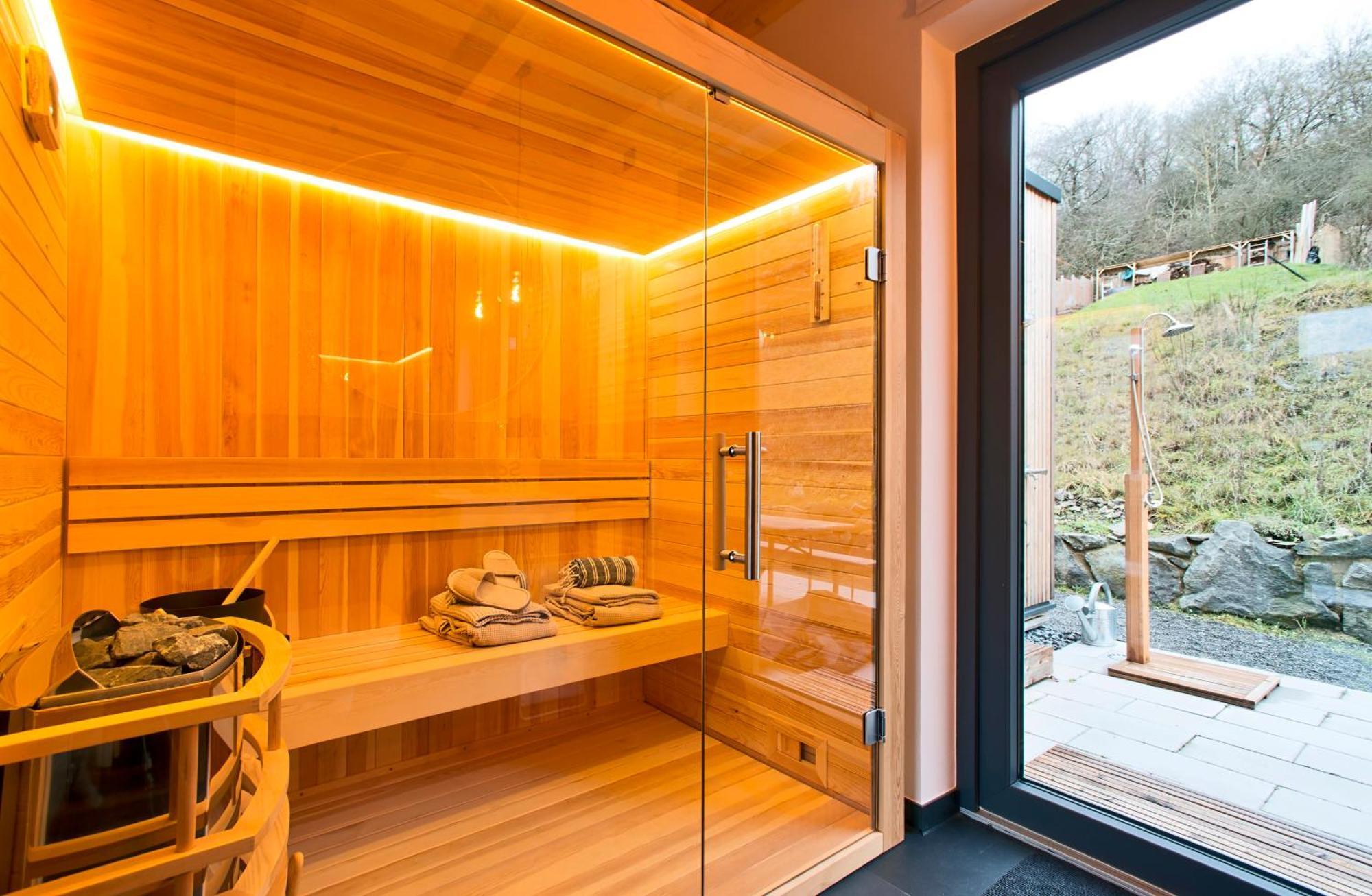 Eifelhausaufzeit-Vulkaneifel-Architekten-Chalet Mit Sauna Im Vulkankrater Immerath Εξωτερικό φωτογραφία